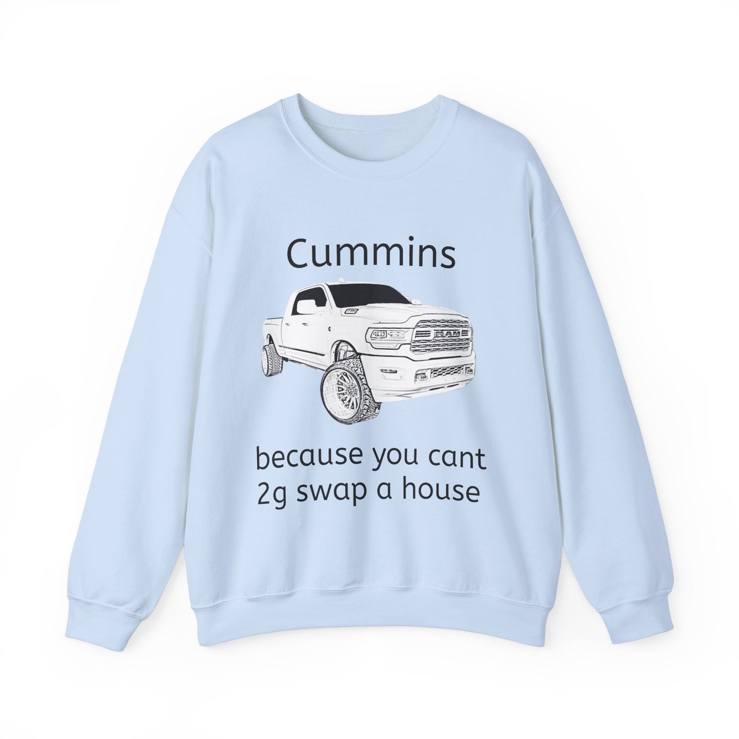 Cummins Enthusiast Crewneck Sweatshirt - Perfect Gift for Diesel Lovers