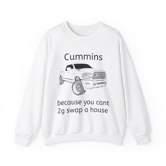 Cummins Enthusiast Crewneck Sweatshirt - Perfect Gift for Diesel Lovers